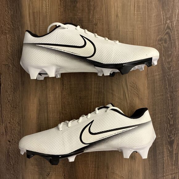 Nike Vapor Edge Speed 360 Men Size 14 Black White Football Cleats CD0082-100 main image 5